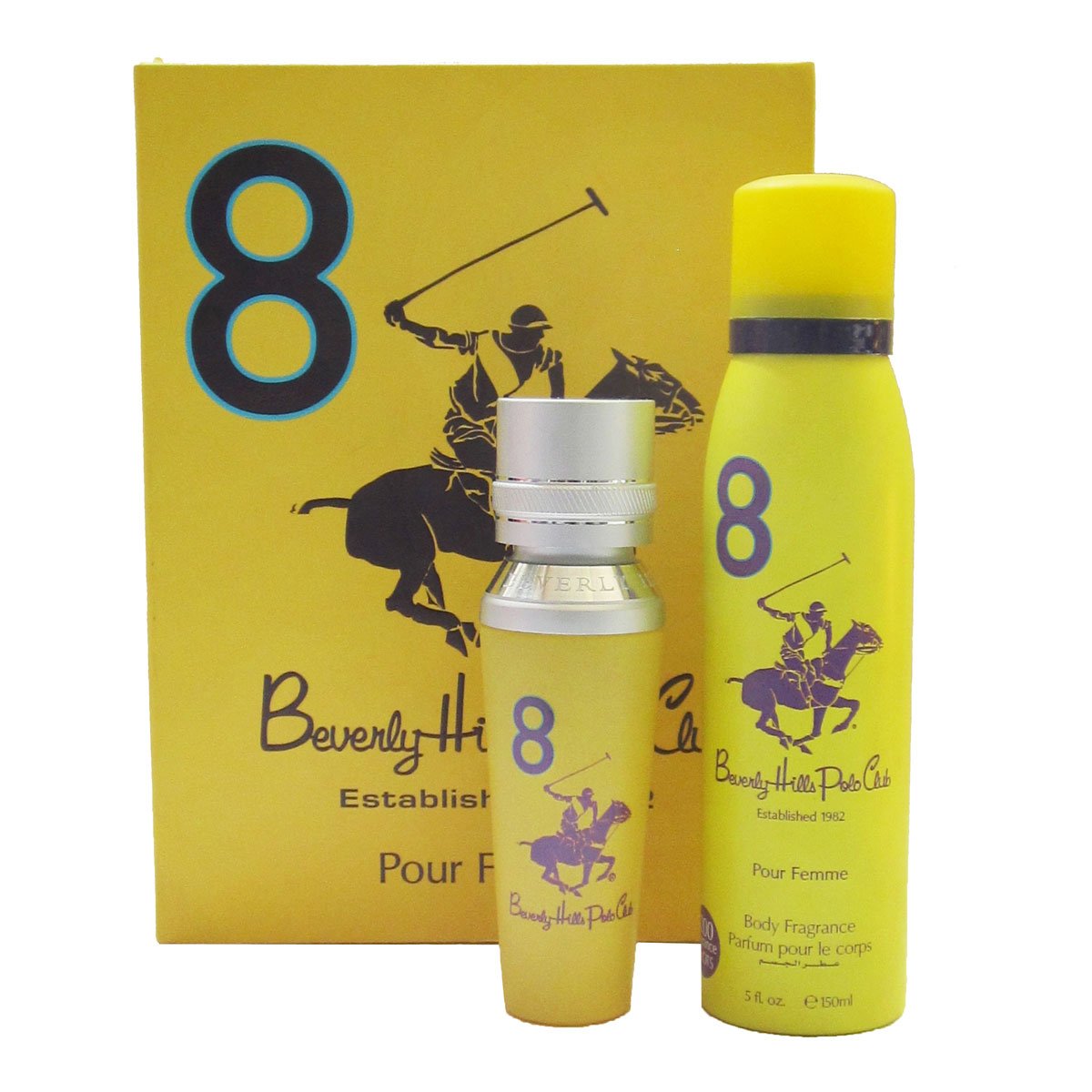 Estuche Fragancia Dama Bh Polo Club Womens Gift Set Eight Edp 2 Piezas