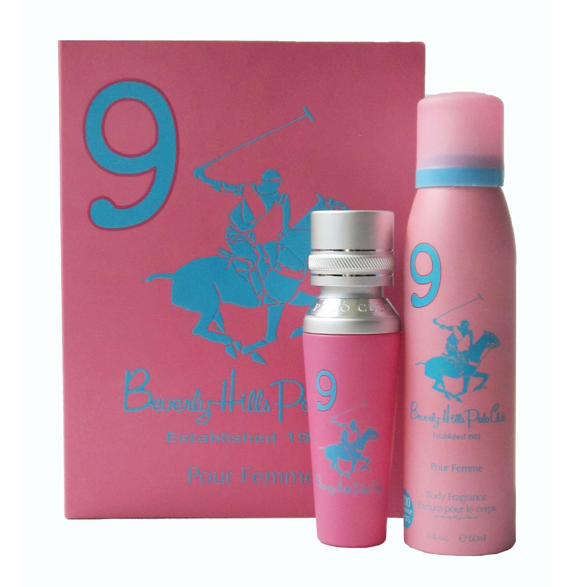 Estuche Fragancia Dama Bh Polo Club Womens Gift Set Nine Edp 2 Piezas