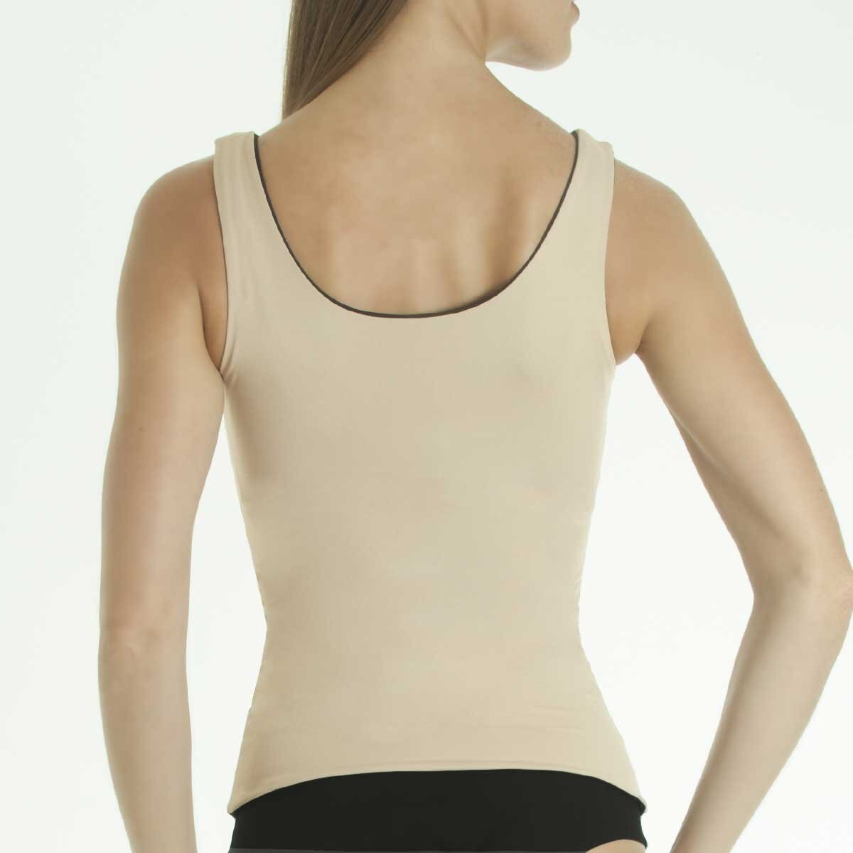Camisa Lisa Doble Vista Body Control