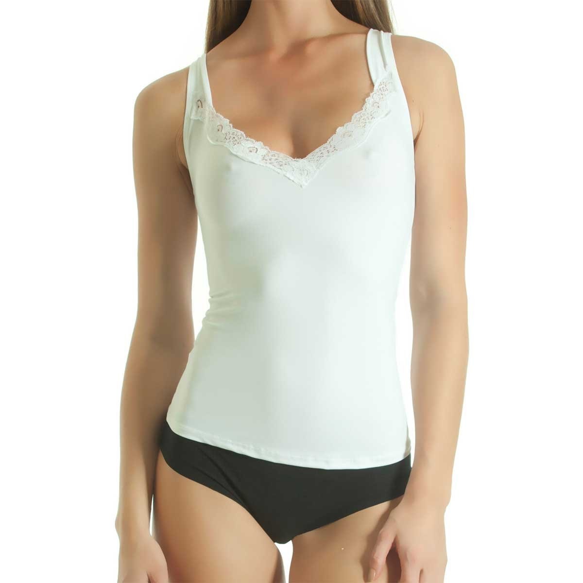Top Escote V Body Control