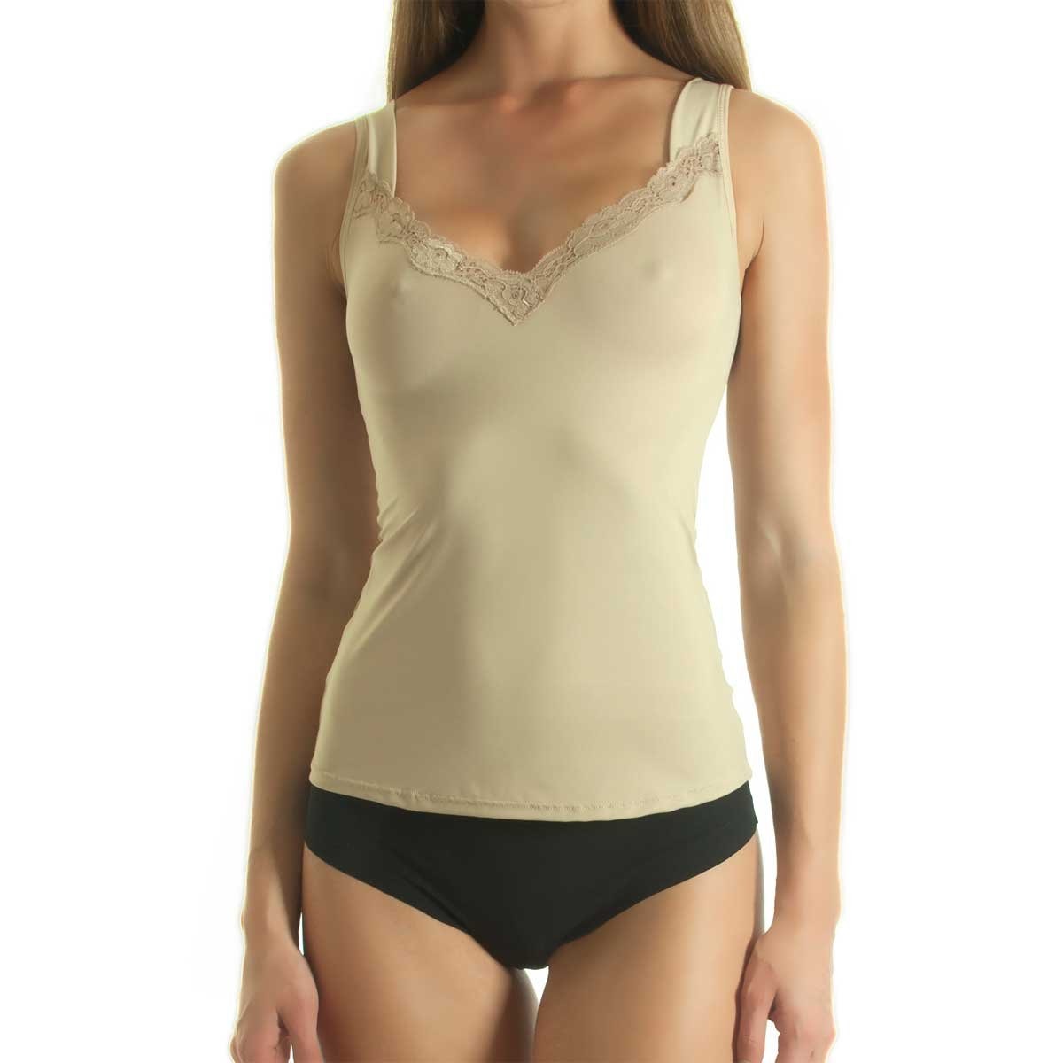 Top Escote V Body Control