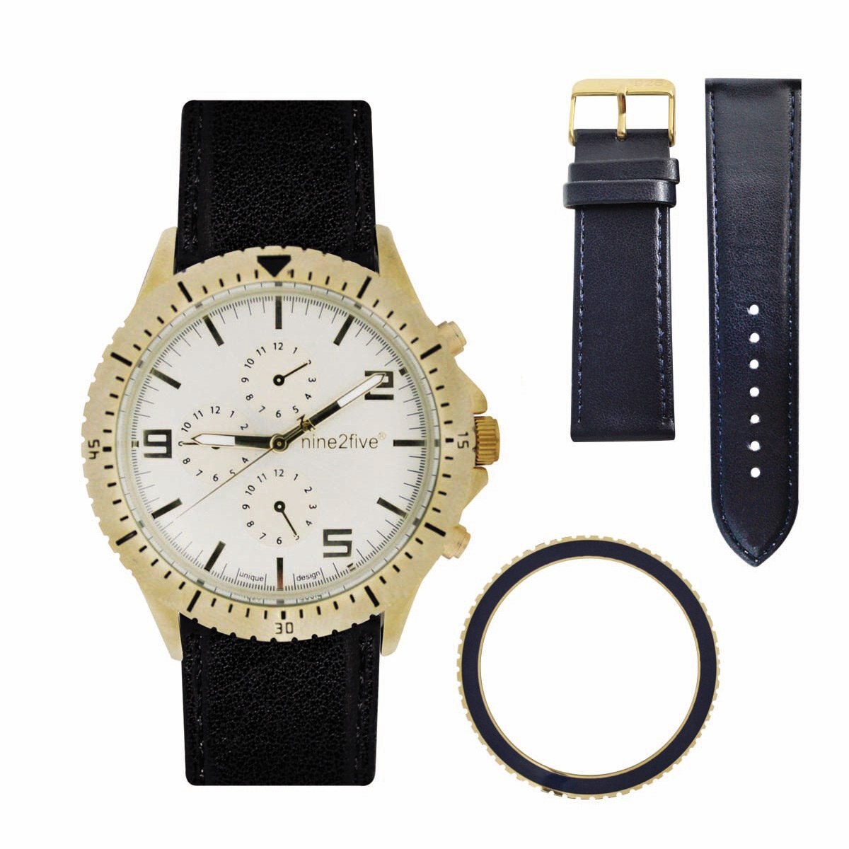 Reloj Caballero Nine To Five Akgs13Ngrg