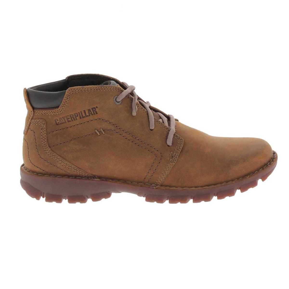 Botín Caterpillar Casual con Agujetas Café