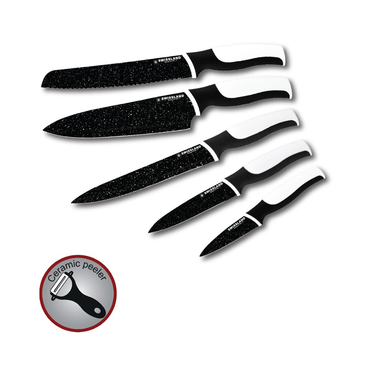 Set Cuchillos 6 Piezas Swl0215Crng6 Swissland