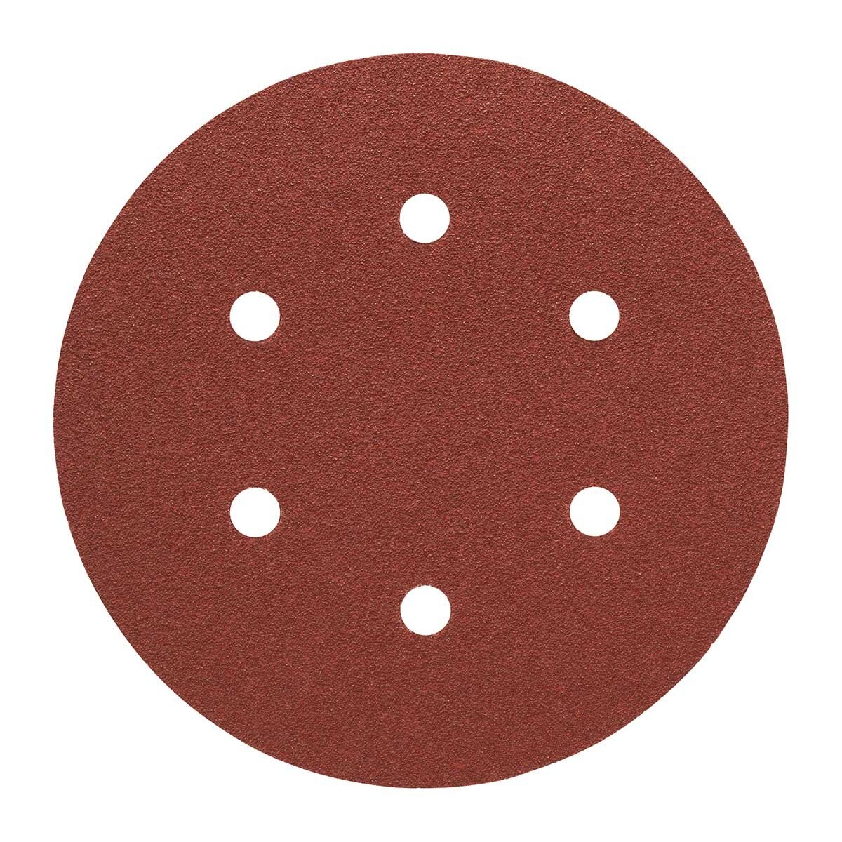 Hojas de Lija 6”, 6 Orificios — Best For Wood para Llijadora Excéntrica Bosch