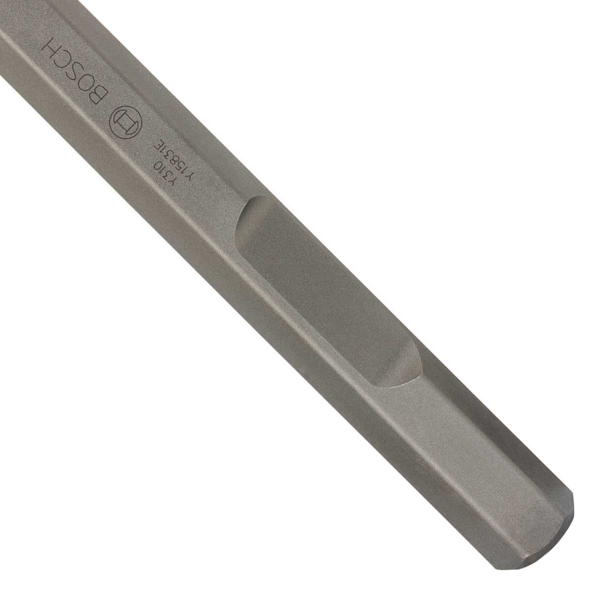 Cincel – Zanco Hexagonal. Aplicación: Martillos de 16 Hasta 27 Kilos Bosch