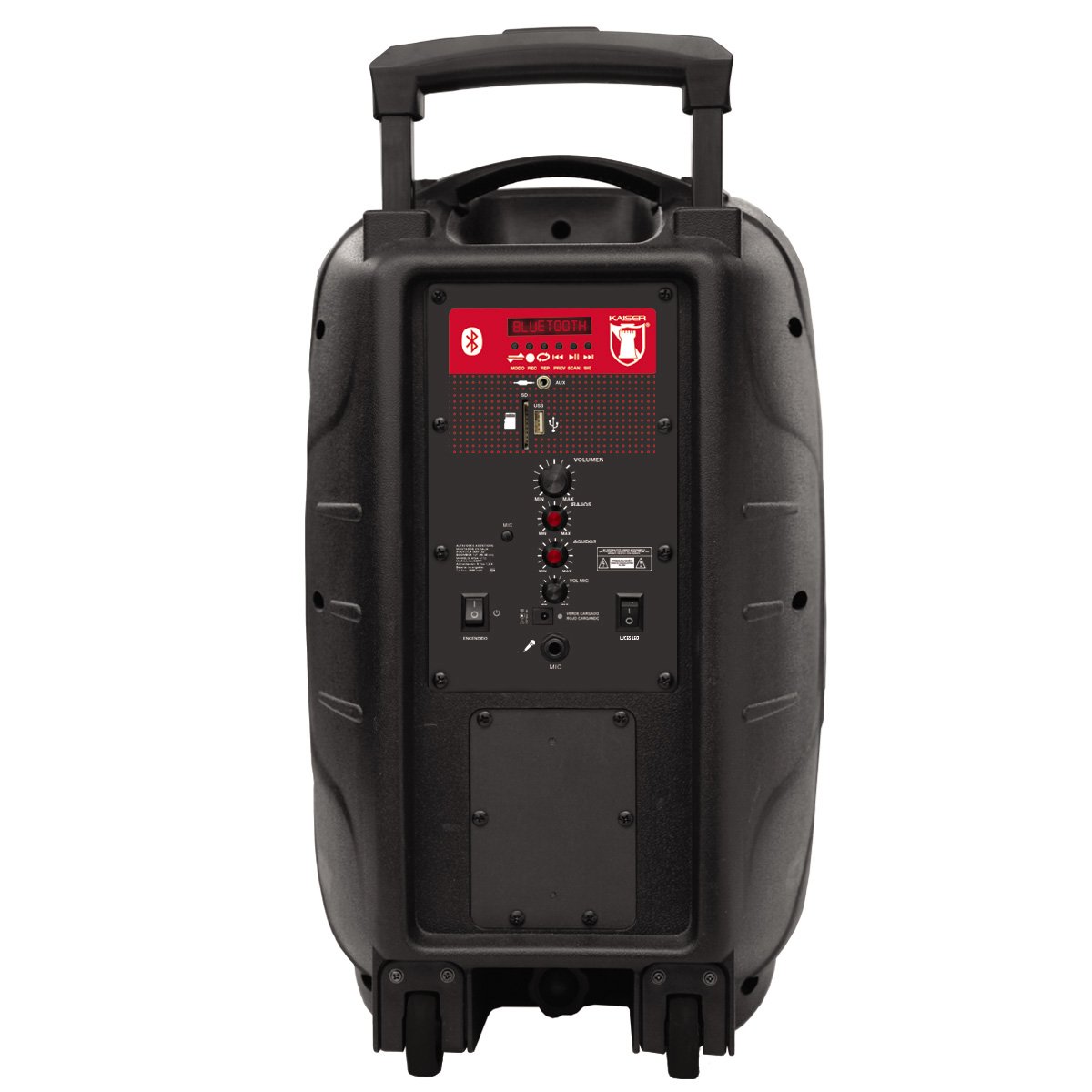 Bafle Amplificado Inalámbrico 12" 3500W Ksr