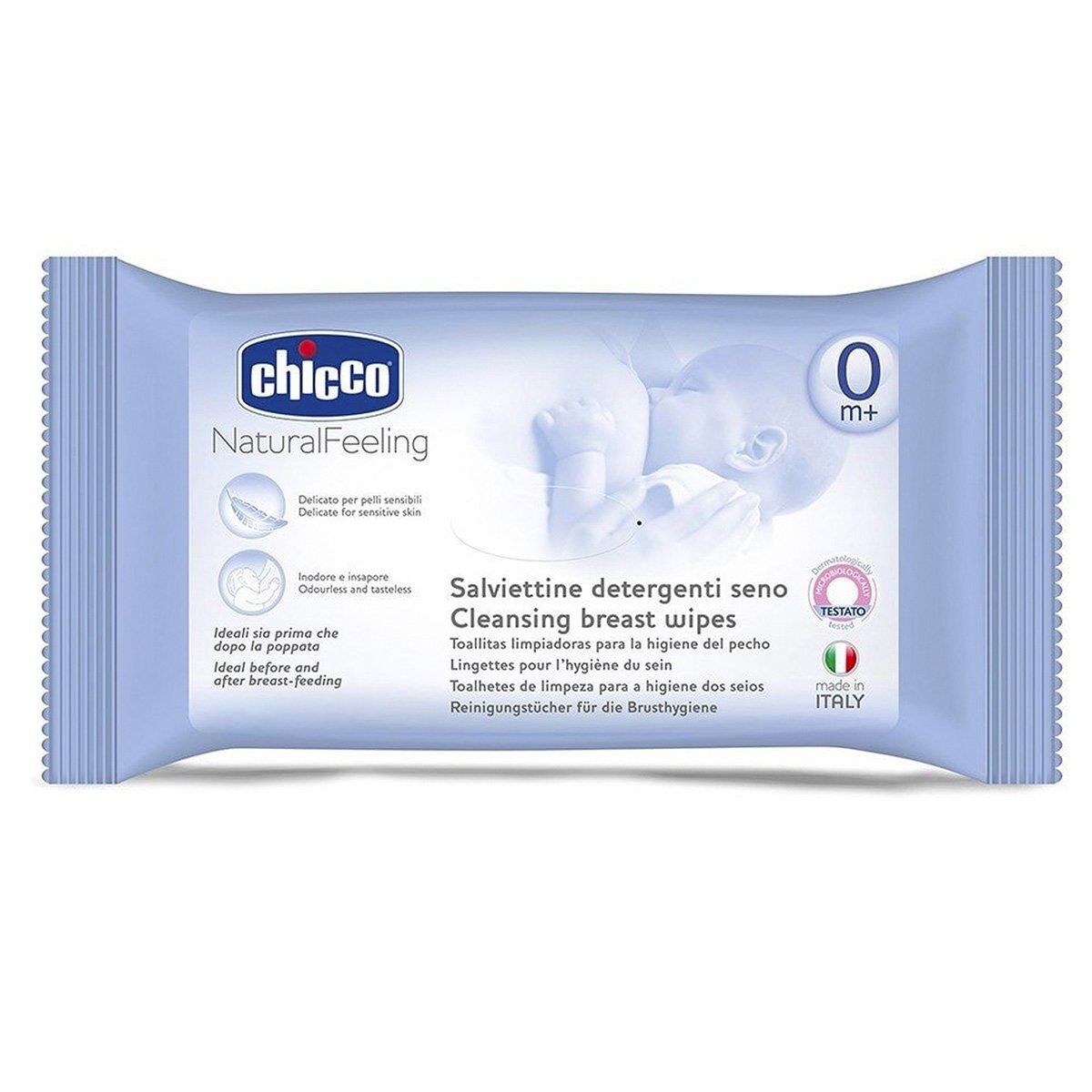 Toallitas Limpiadoras para Pecho Chicco