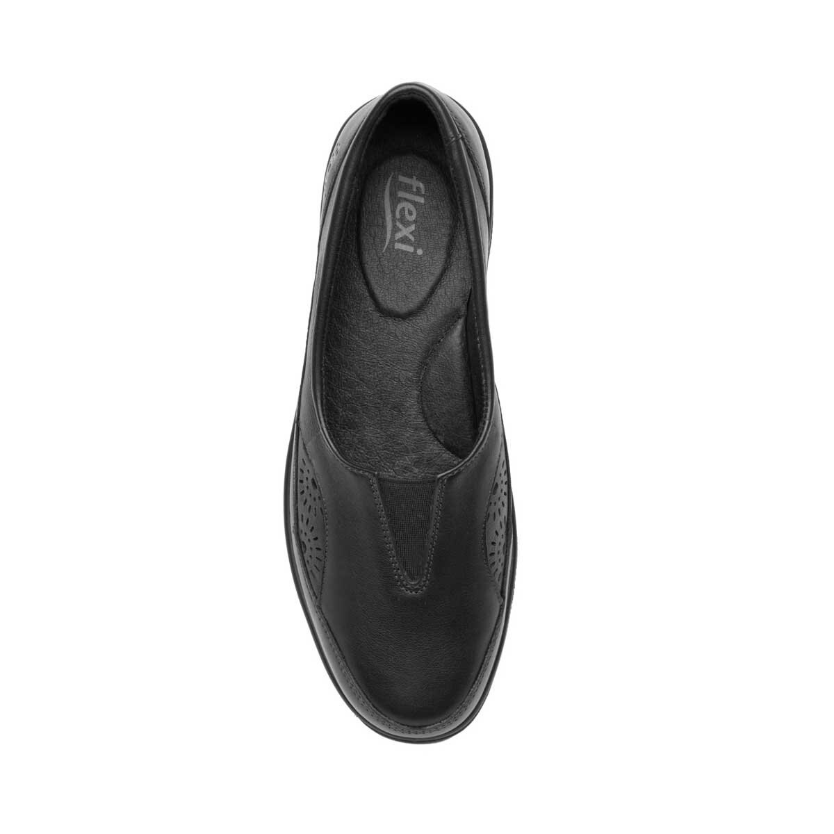 Mocasín Negro Jane Flexi