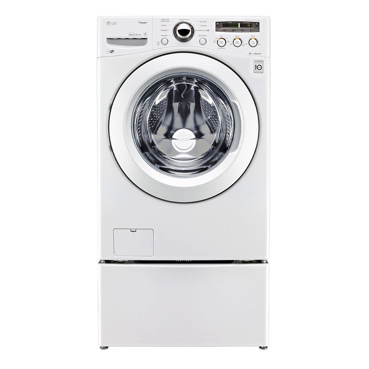 Lavasecadora Doble Carga Twinwash 18+3.5 Kg Blanca Lg