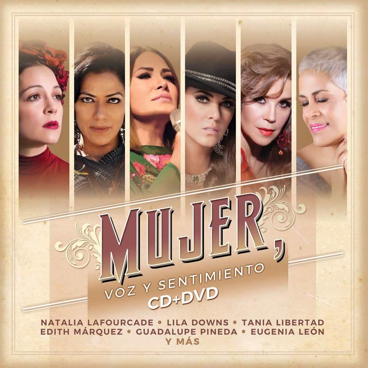 Cd + Dvd Mujer Voz Y Sentimiento