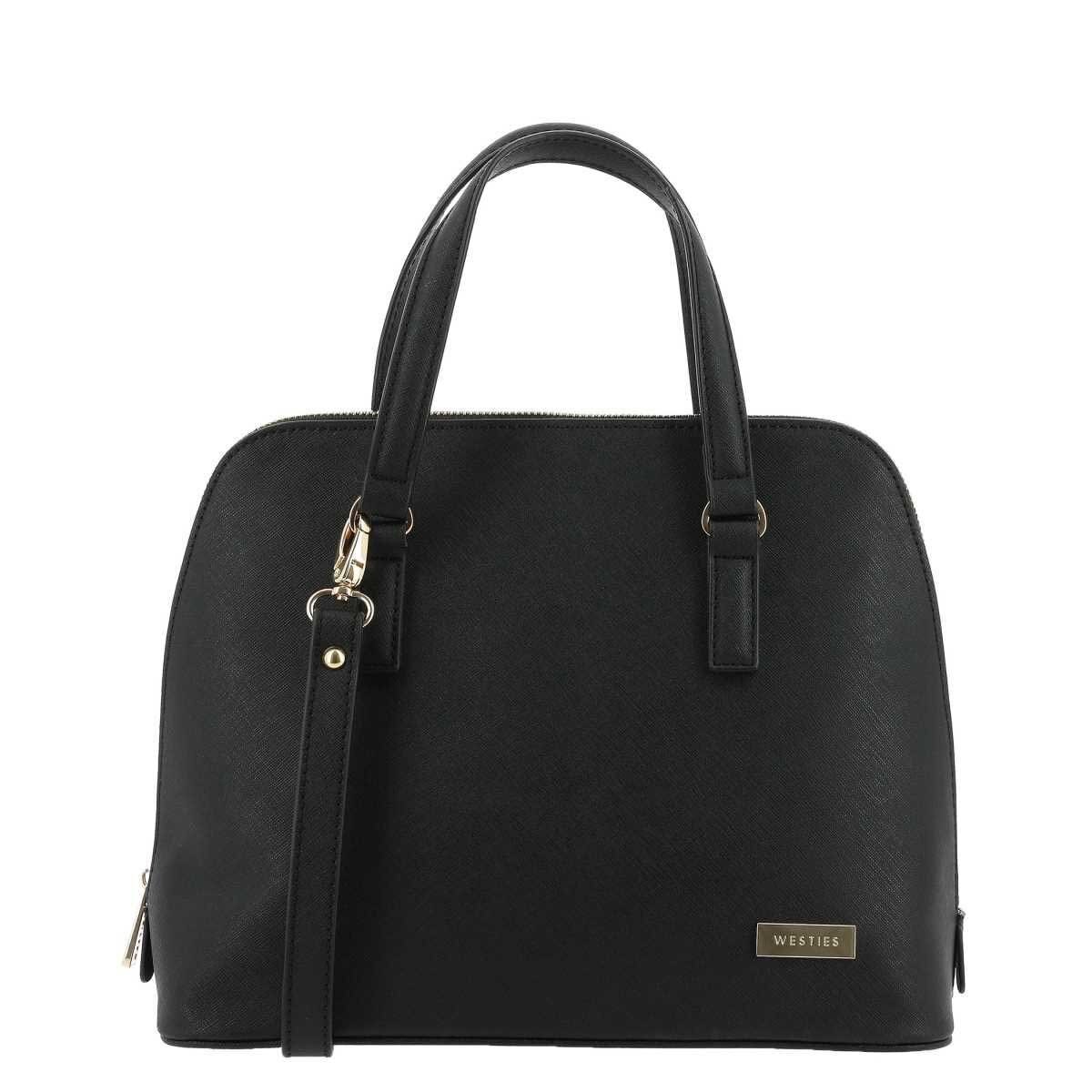 Satchel Negro con Asas Westies