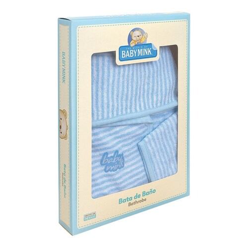 Bata de Baño Baby Mink