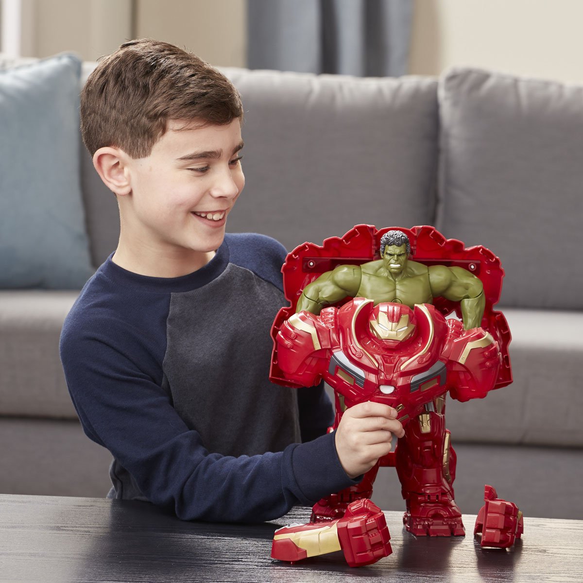 Marvel Figura de Acción Hulk con Armadura de Hulkbuster Hasbro