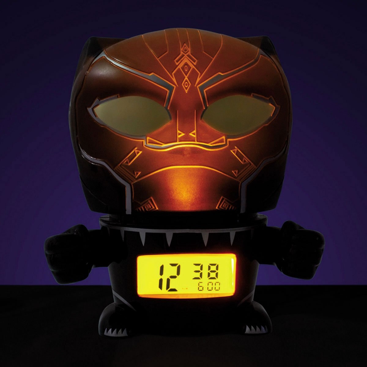 Despertador 5.5" Black Panter Bulb Botz