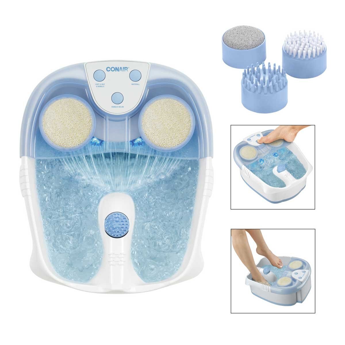 Spa para Pies de Lujo con Luz Conair