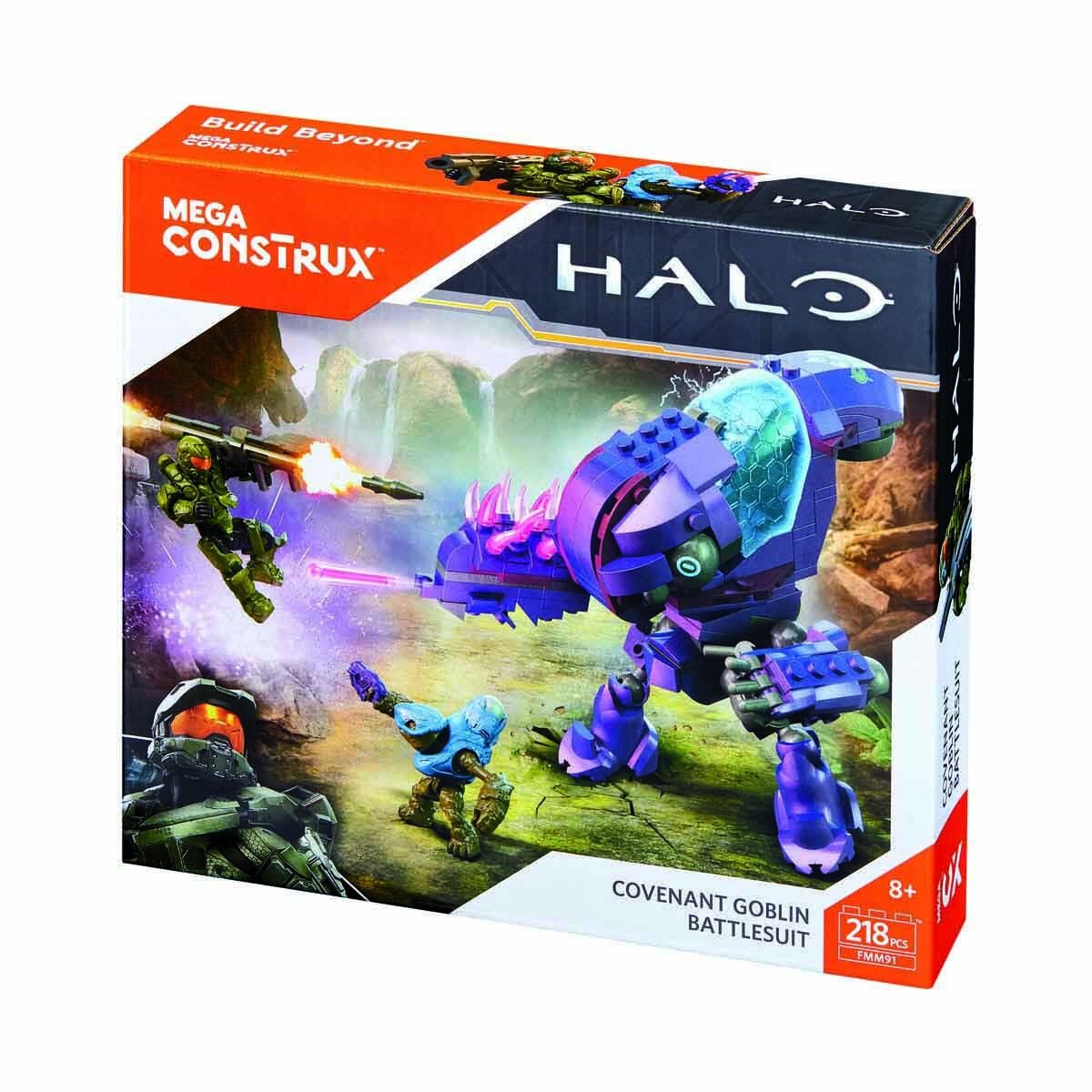 Mega Construx Halo Covenant Traje de Batalla de Balaho Mattel