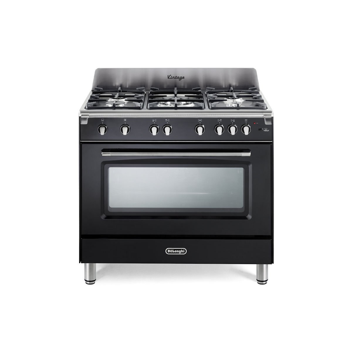 Estufa 90 Cm Vintage Negro Delonghi
