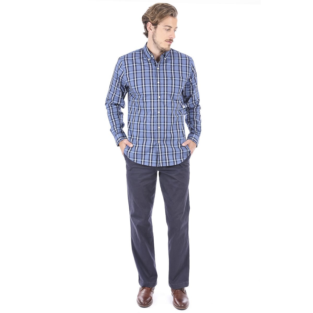 Pantalón Casual Stnd Washed Azul Dockers