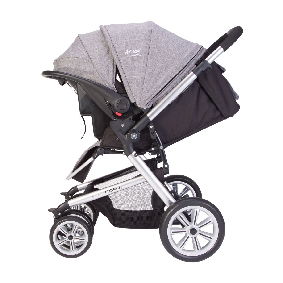 Carriola de Viaje Corvi Gray Evenflo