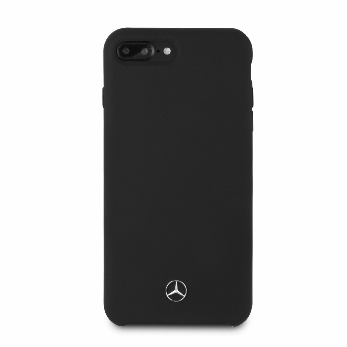 Funda Silicón Iph 6 7 8 Plus Negra Mercedes B