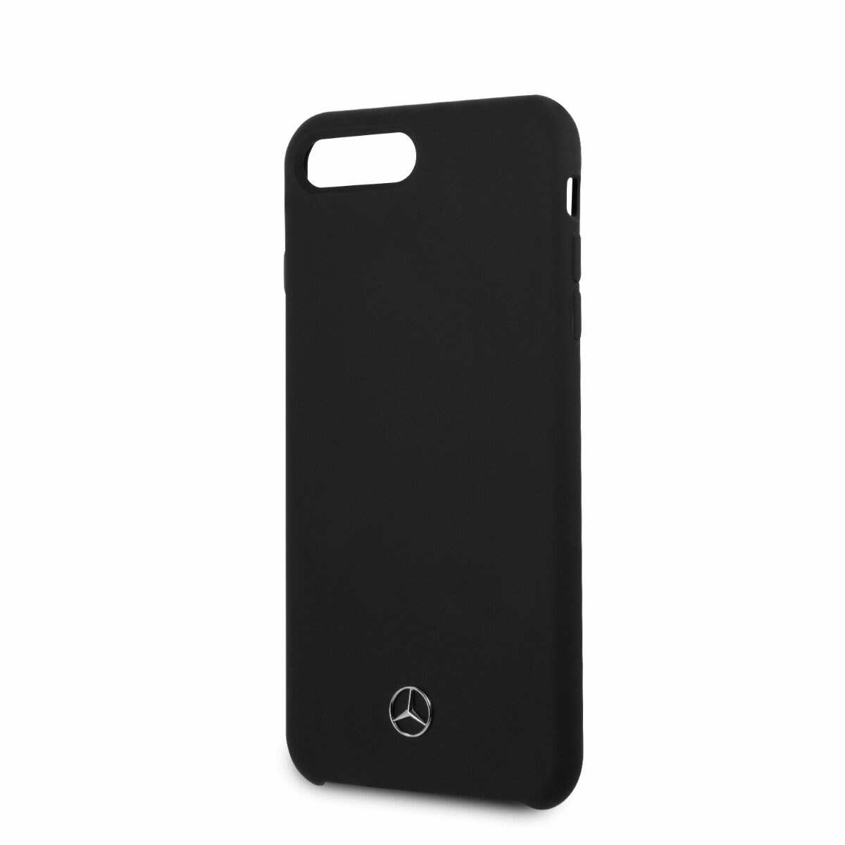 Funda Silicón Iph 6 7 8 Plus Negra Mercedes B