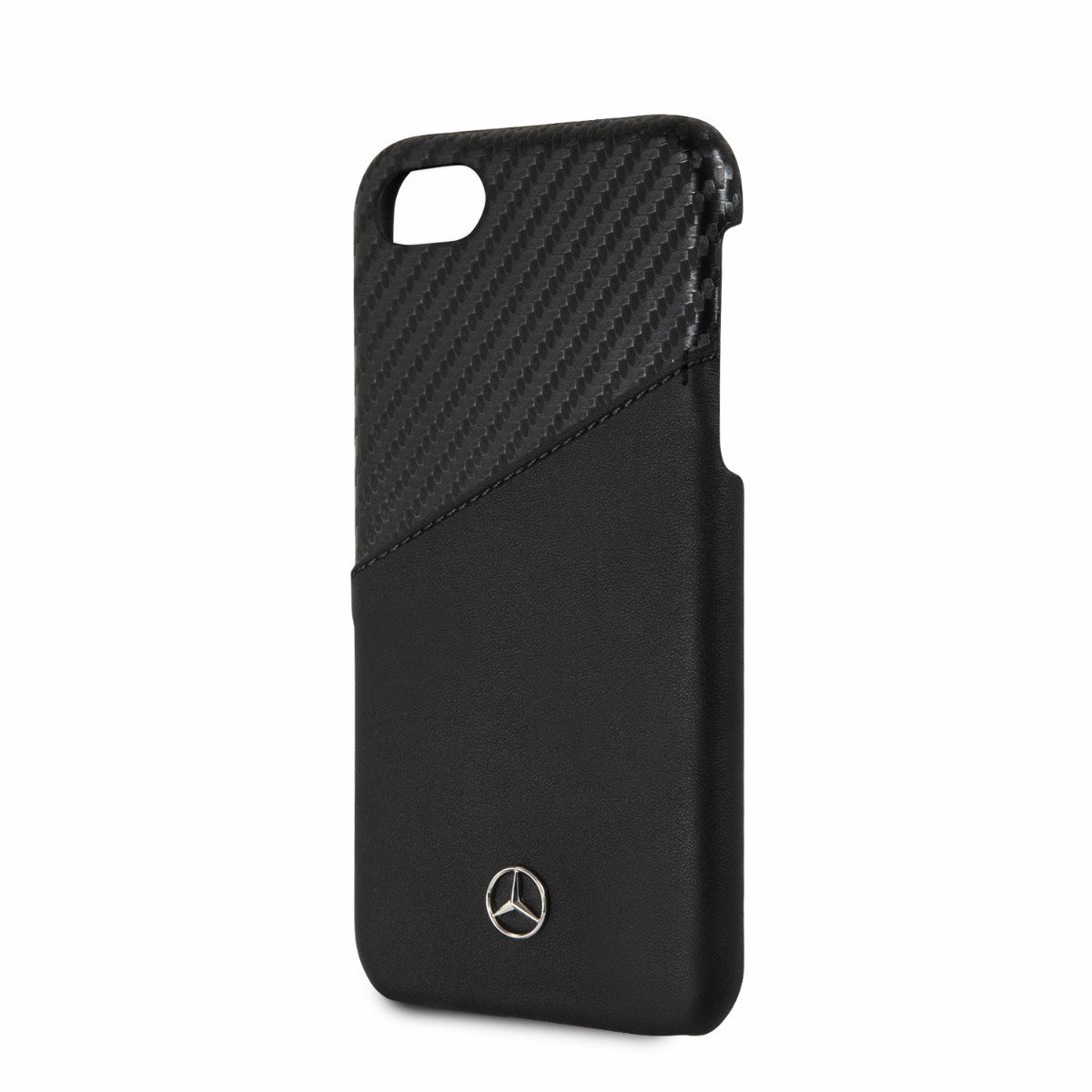 Funda Piel Y Carbono Iph 6 7 8 Neg Mercedes B - Sears