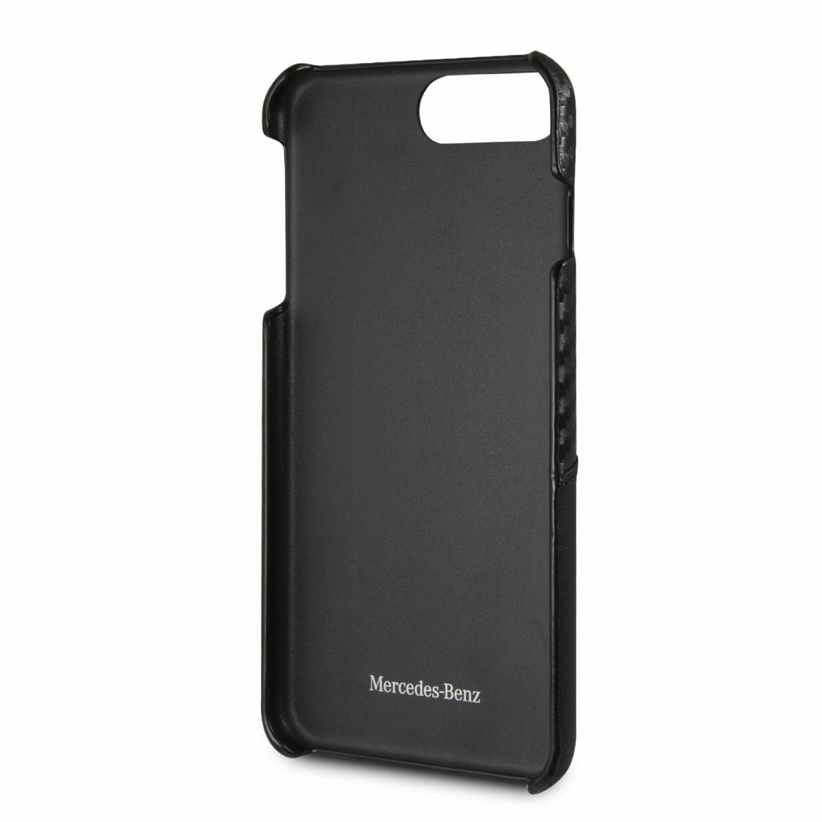Funda Piel y Car Iph 6 7 8 Plus Neg Mercedes B