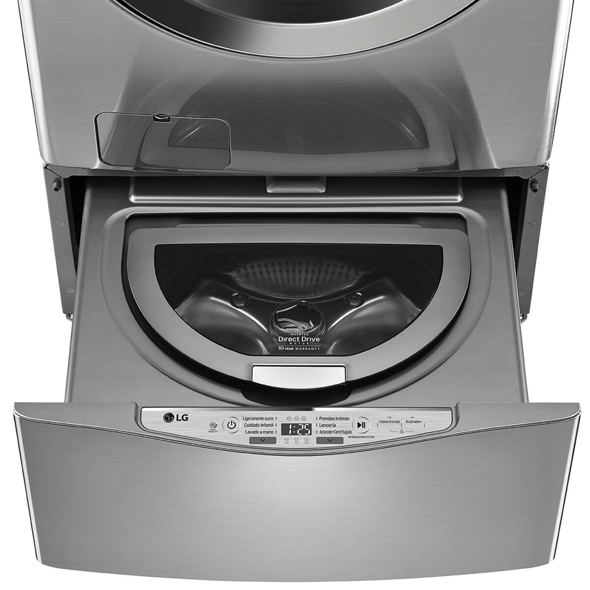 Lavasecadora Lg Doble Carga Twinwash 20+3.5 Kg Steel Wd20Vvs6