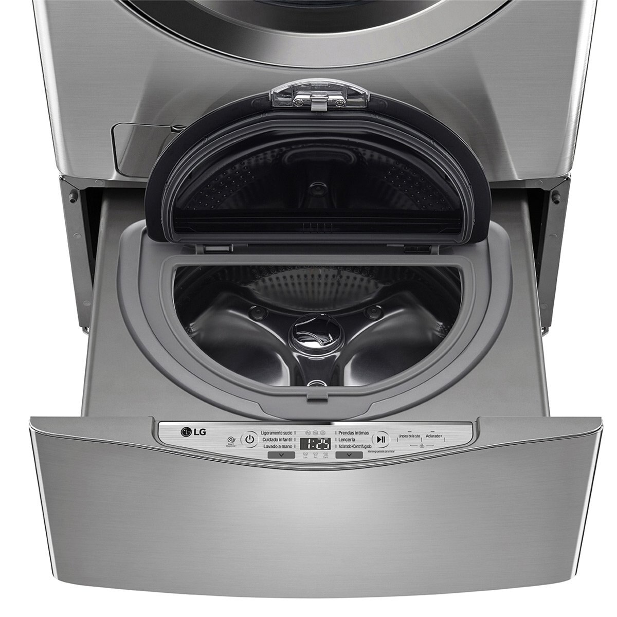 Lavasecadora Lg Doble Carga Twinwash 20+3.5 Kg Steel Wd20Vvs6