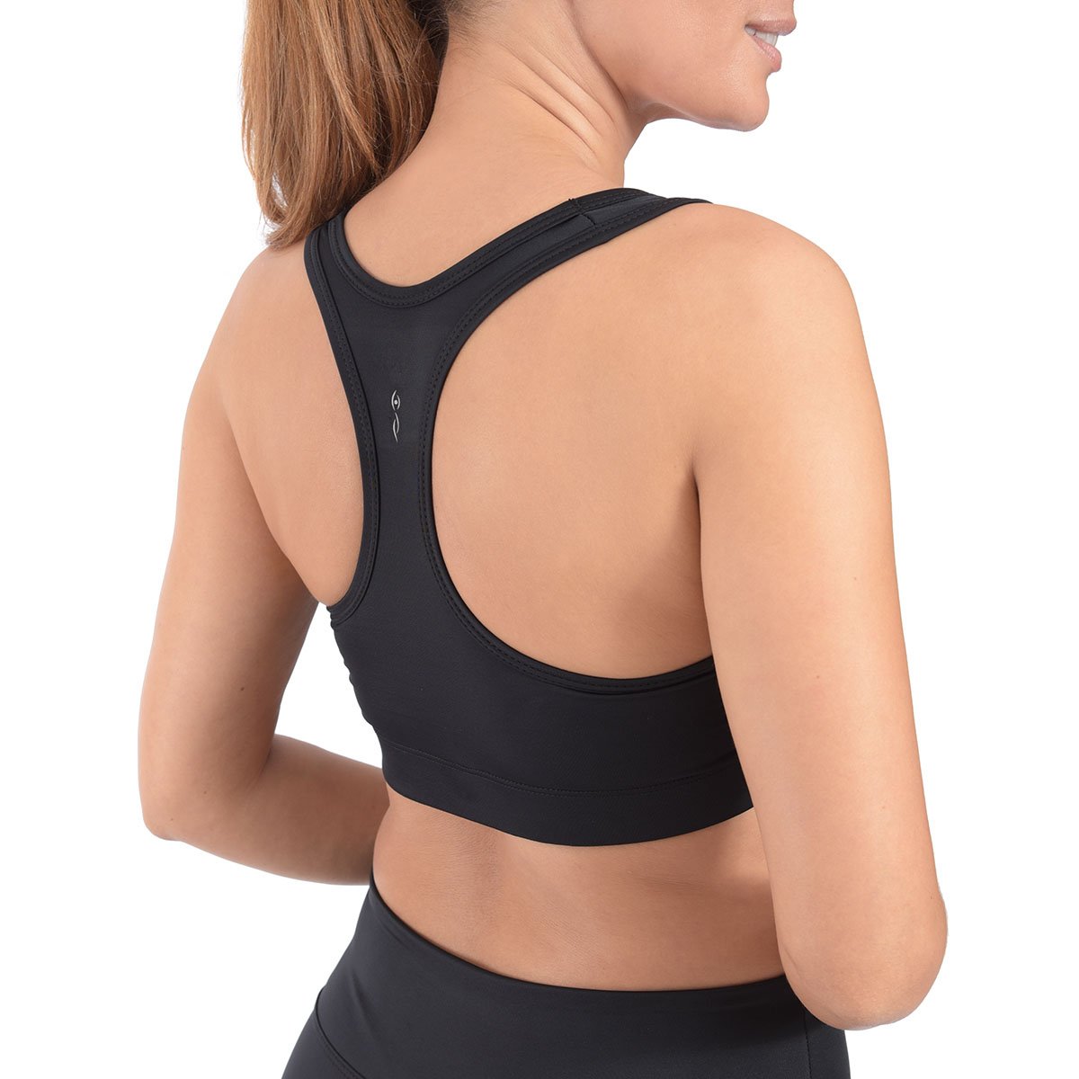 Top Básico con Copas de Naylon For Intelligent Trainers - Dama