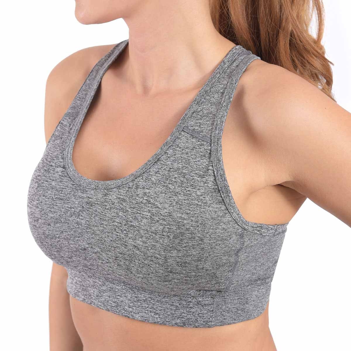 Top Básico con Copas de Naylon For Intelligent Trainers - Dama