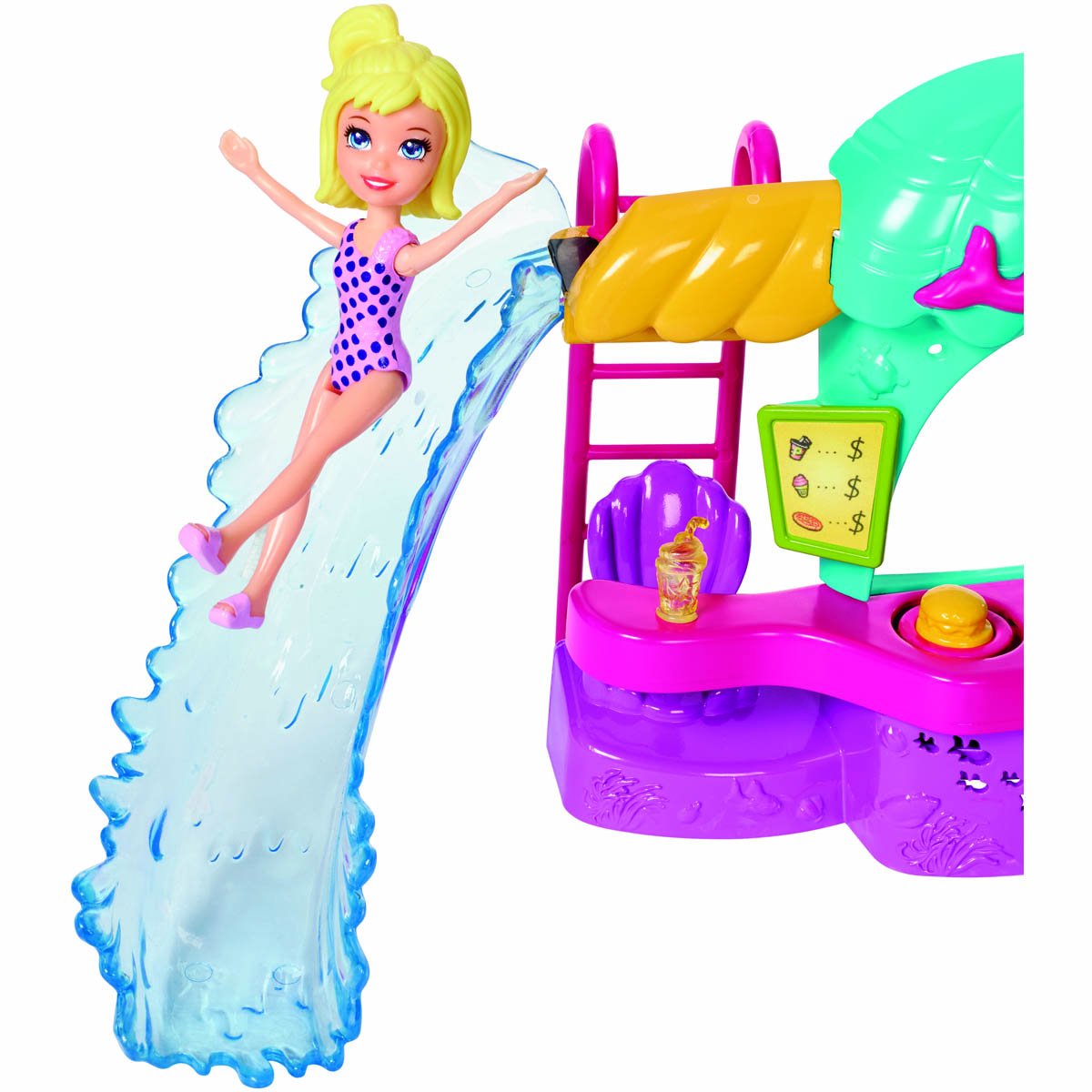 Parque Acuático de Diversiones Polly Pocket Mattel
