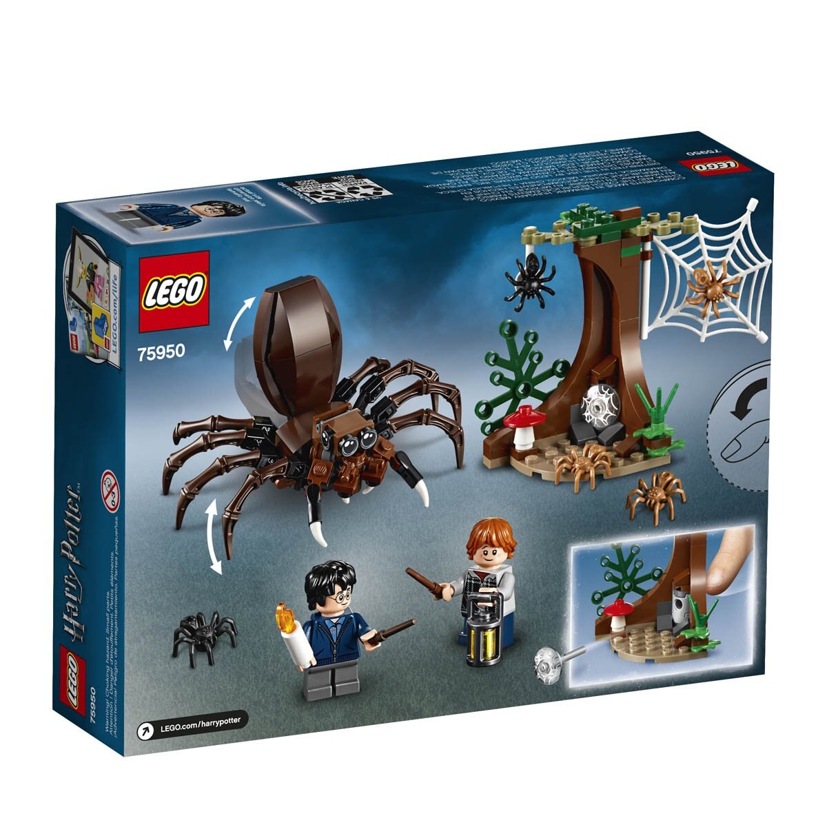 lego araña harry potter