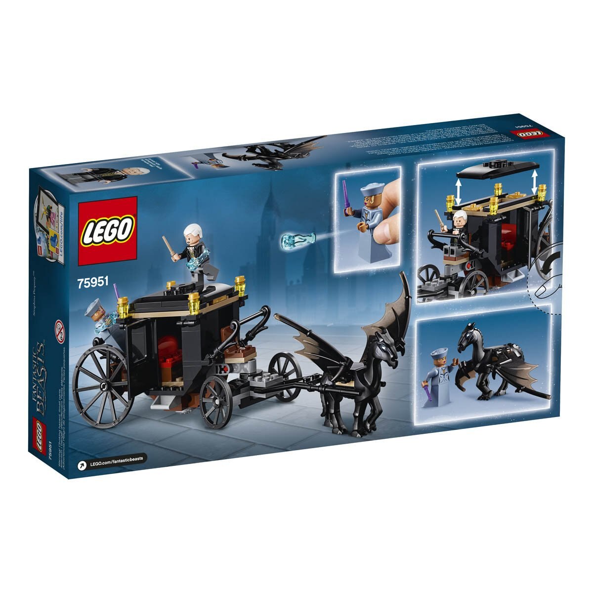 Harry Potter Huida de Grindelwald Lego