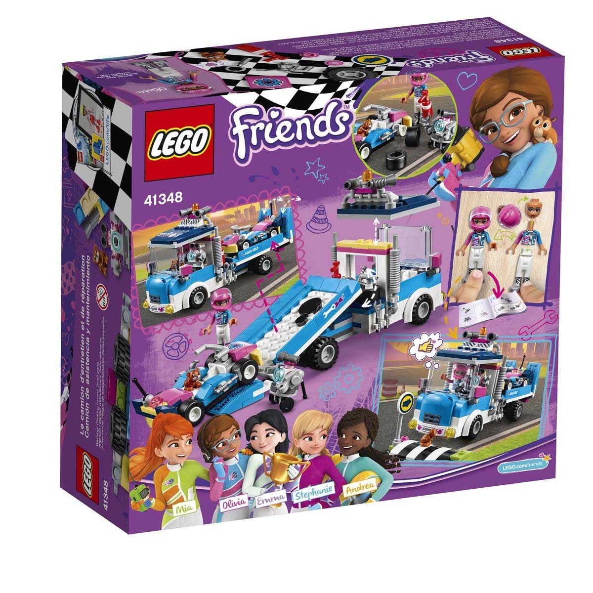 Friends Go Kart Tow Truck Lego