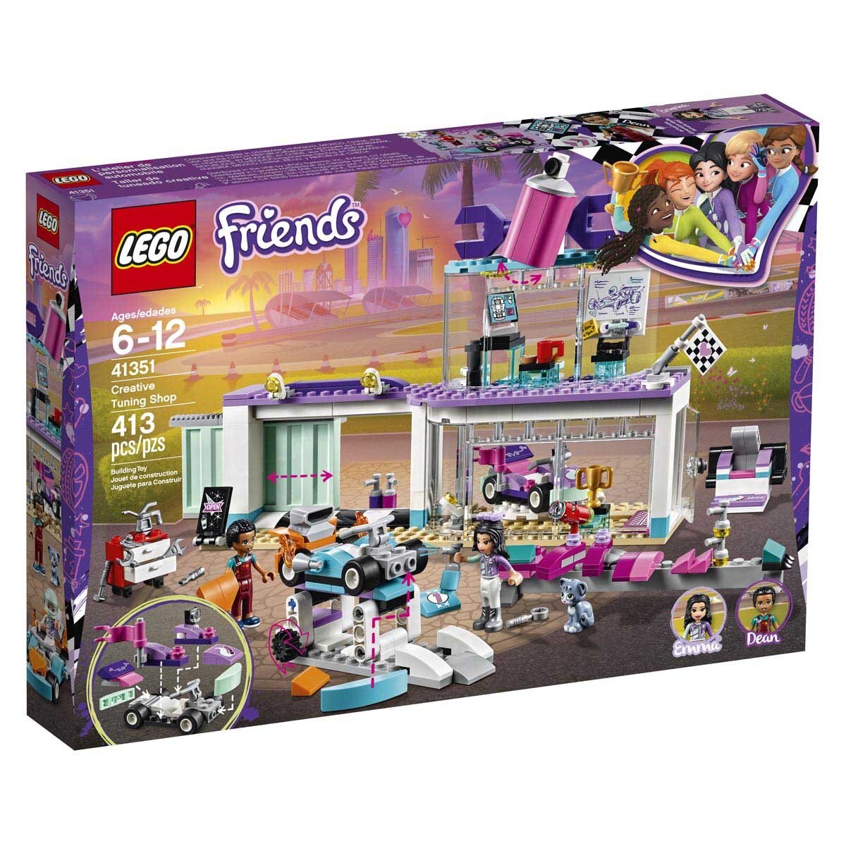 Friends Go Kart Custom Shop Lego