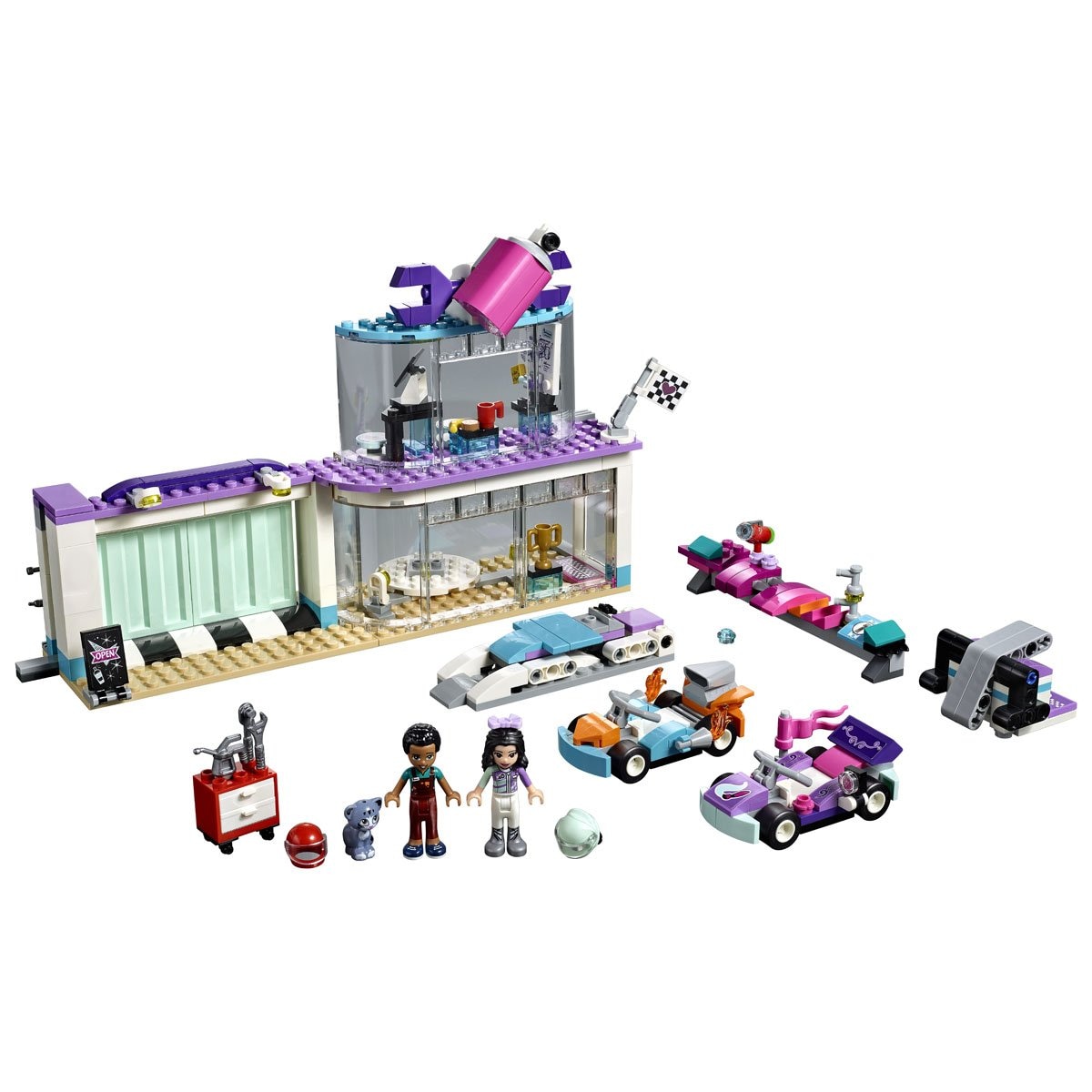 Friends Go Kart Custom Shop Lego