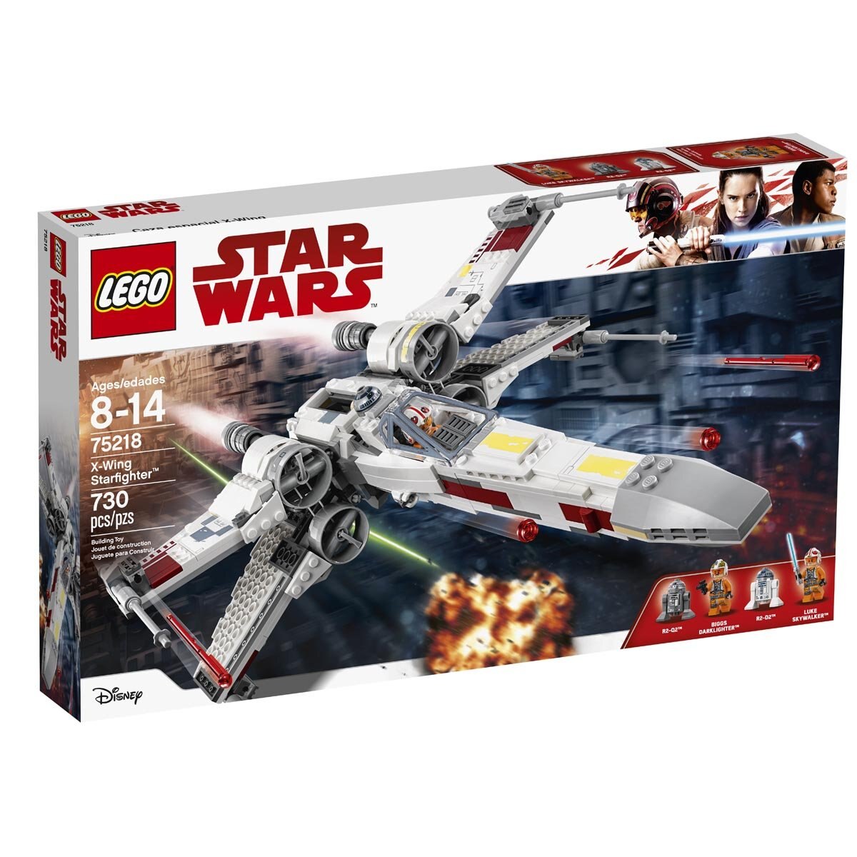 Star Wars Caza Espacial X Wing Lego