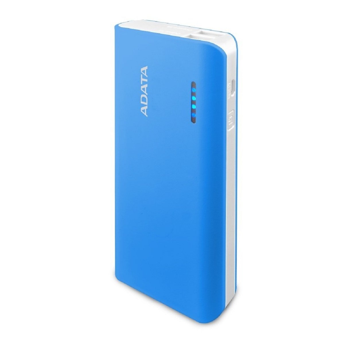 Power Bank Pt100 10000 Mah Azul/banco Adata