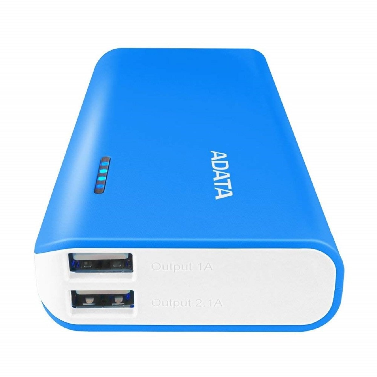 Power Bank Pt100 10000 Mah Azul/banco Adata