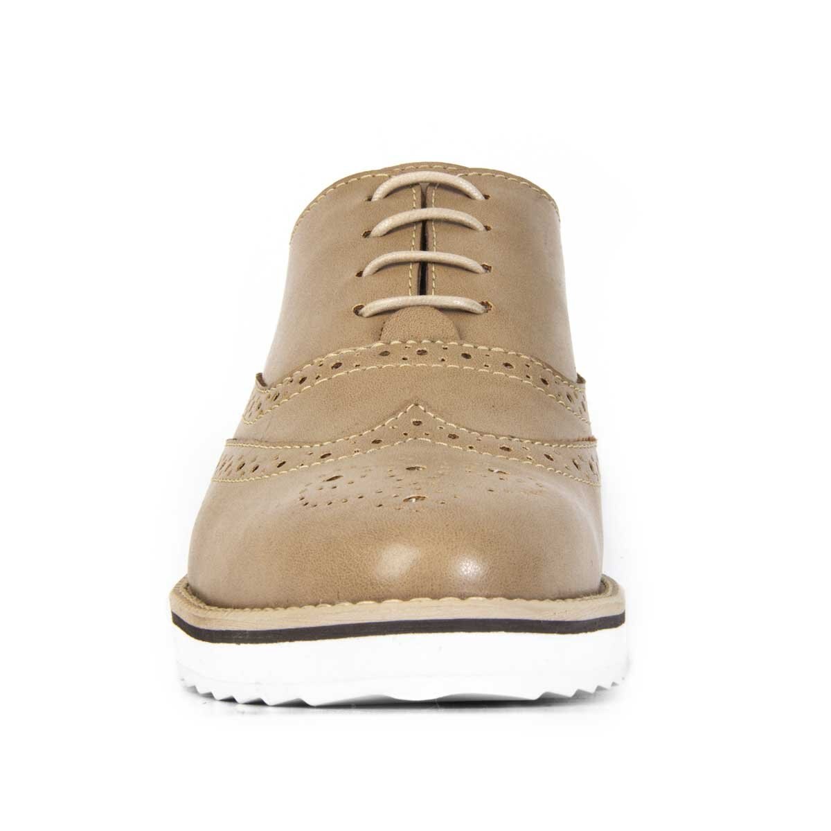 Menstyle Beige con Agujeta Brantano