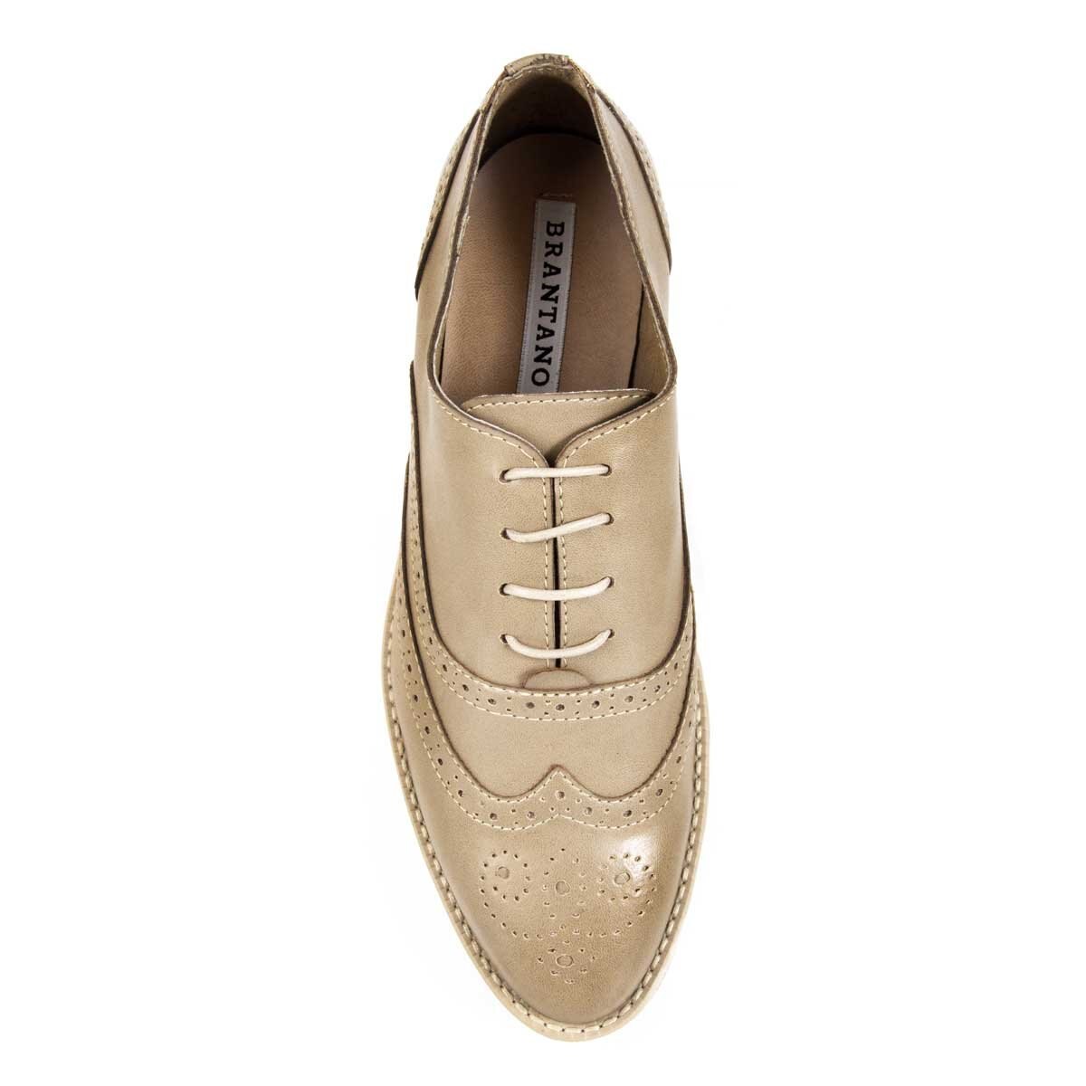 Menstyle Beige con Agujeta Brantano