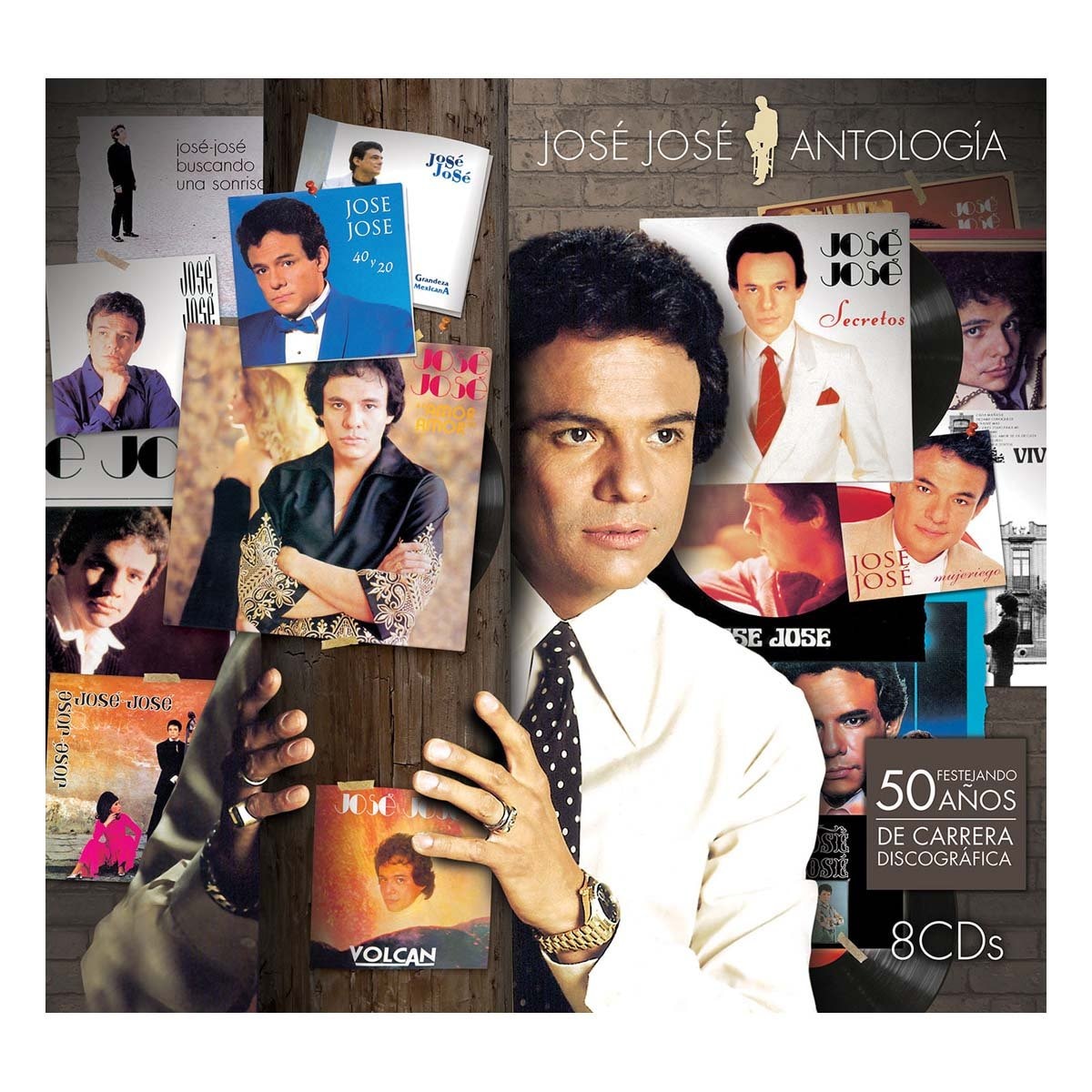 8 Cd\'s José José Antología