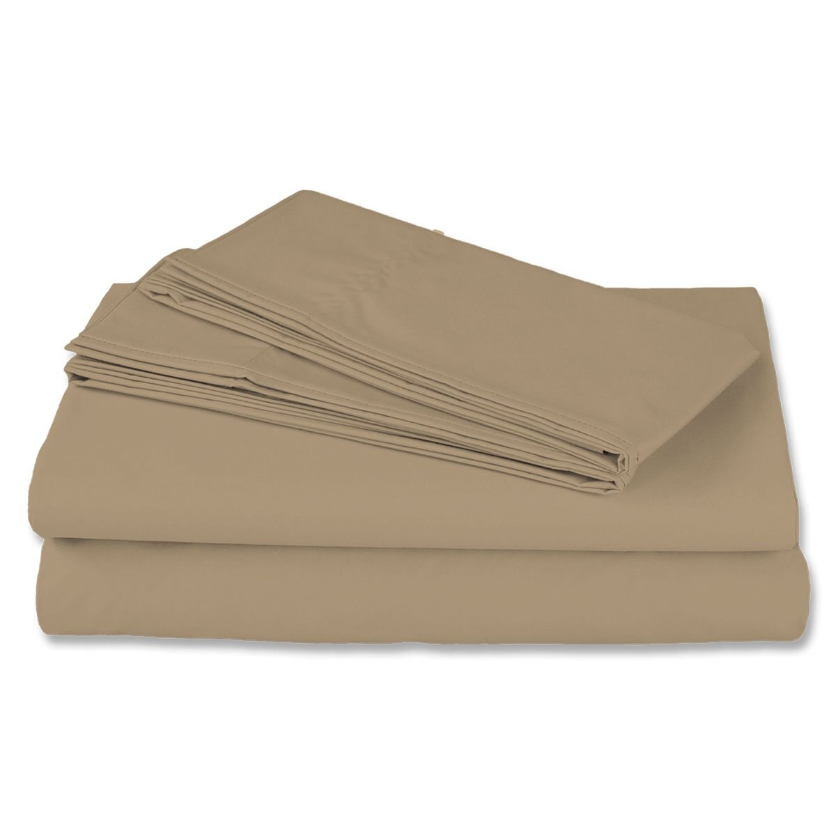 Sábanas Khaki Natural Spring Air - King Size