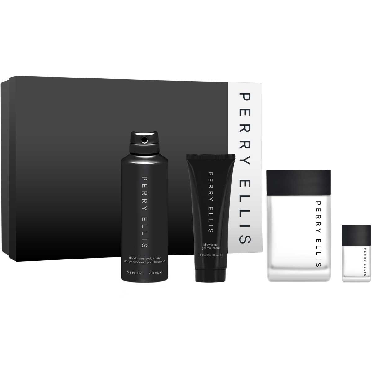 Estuche Fragancia Perry Ellis Sgnature Edt 4 Piezas