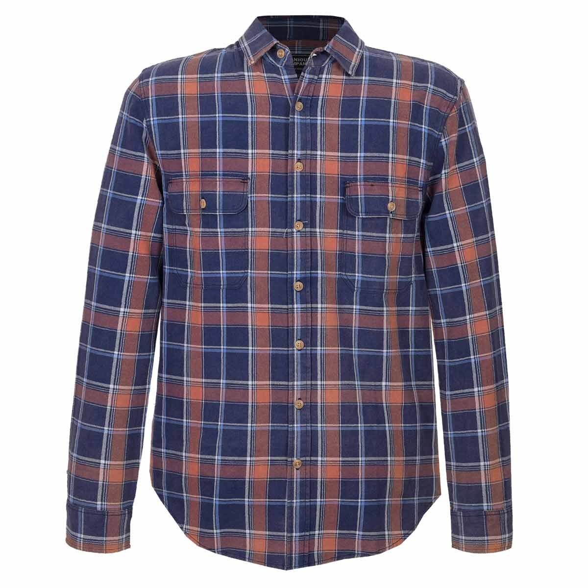 Camisa Cuadros con Cepillado Jeanious