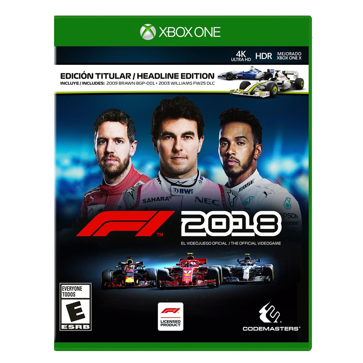 Xbox One F1 2018