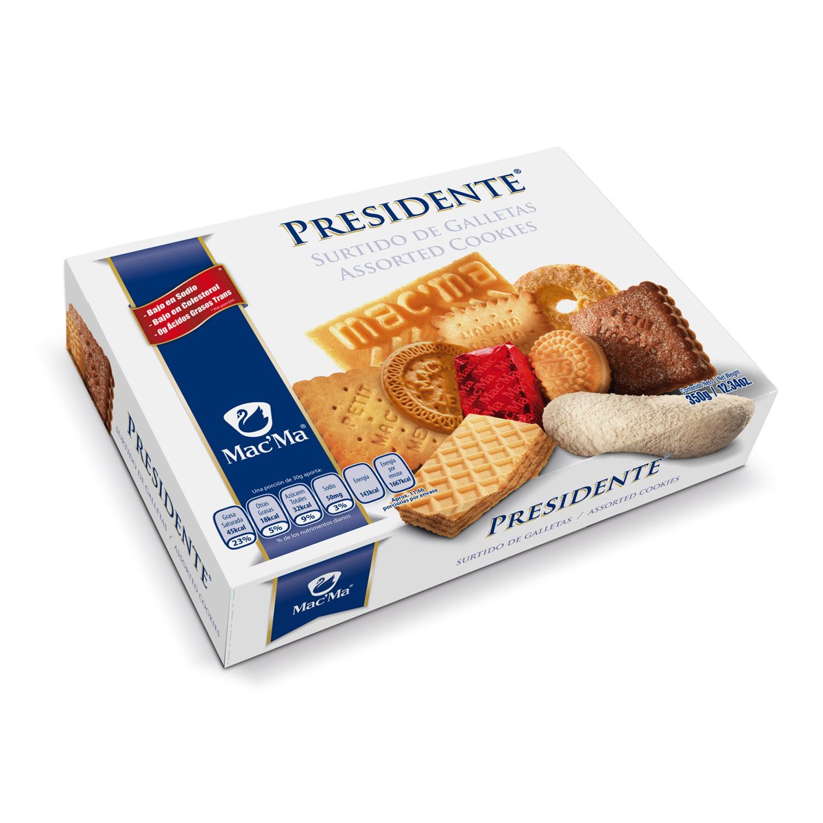 Galletas Presidente 350 Gr Macma