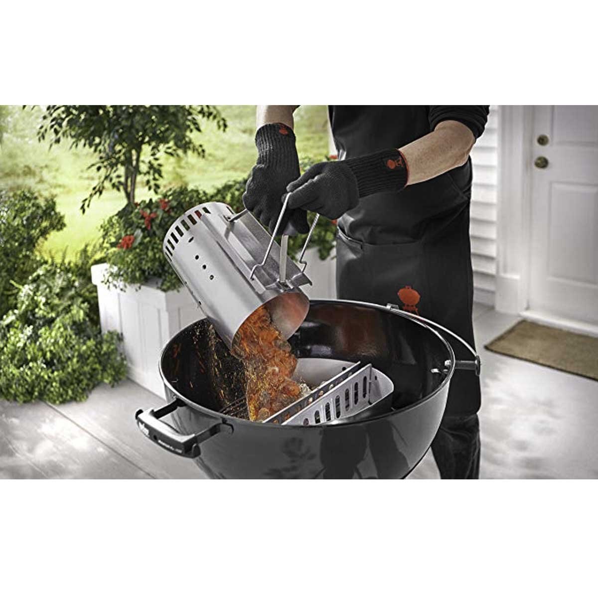 Chimenea encendedor de carbon weber mod 7416 - Sears